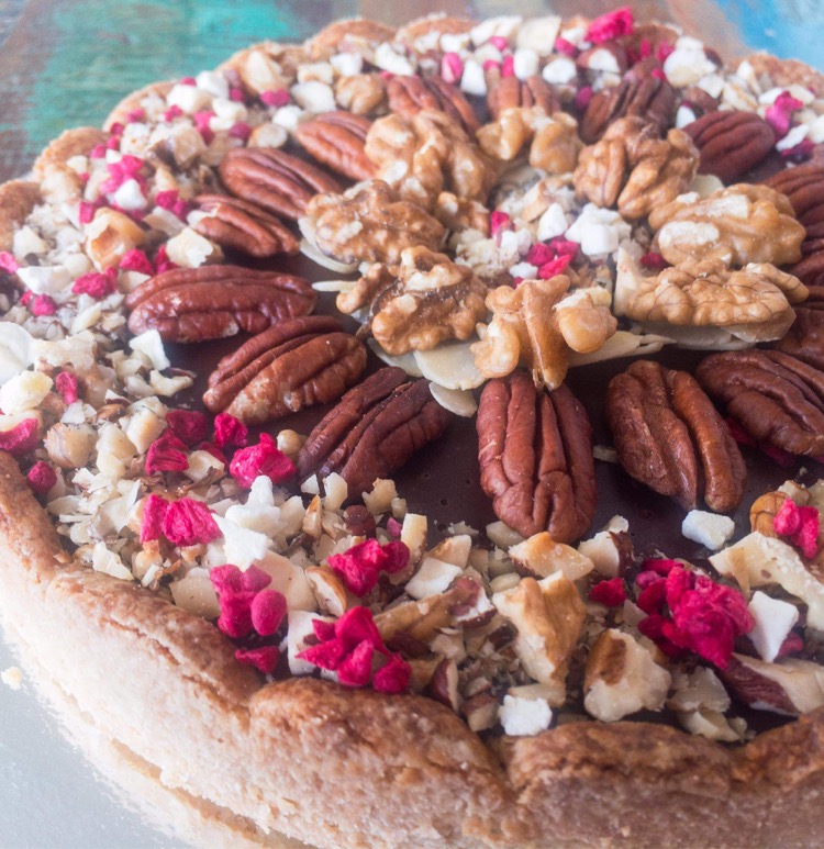 OFERTA ŚWIĄTECZNA - NOWOŚĆ - Mazurek (vege) czarna porzeczka i czekolada