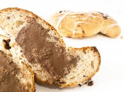 Rogalik czekoladowy na zakwasie (2 szt.) - Bezglutenowe & vegan