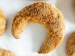 Rogalik słodki z sezamem (2 szt.) - Bezglutenowe & vegan