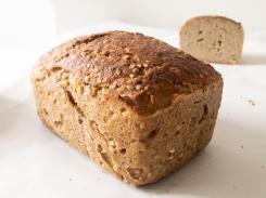 chleb gryczano-jaglany wieloziarnisty - bezglutenowy & vegan