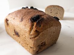 chleb gryczano-jaglany z żurawiną na zakwasie bezglutenowy & vegan 